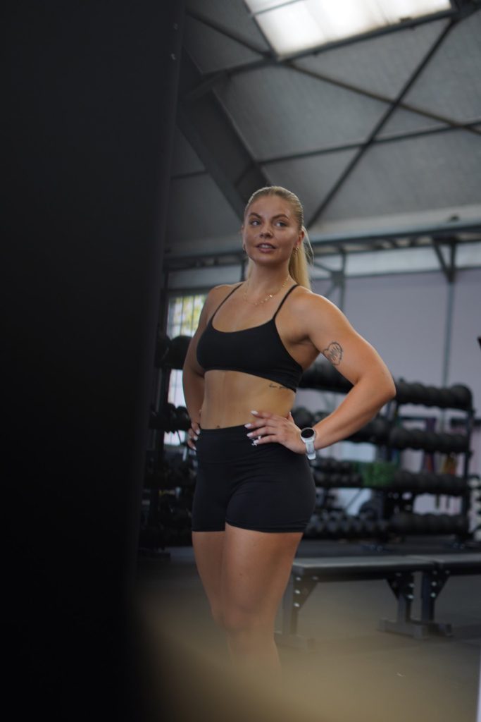 Greta im Training bei WD Space Berlin